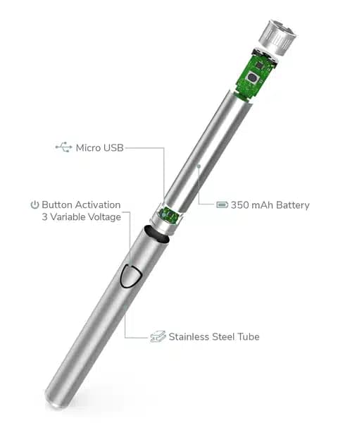 S2 510 Thread Rechargeable Vape Battery 2