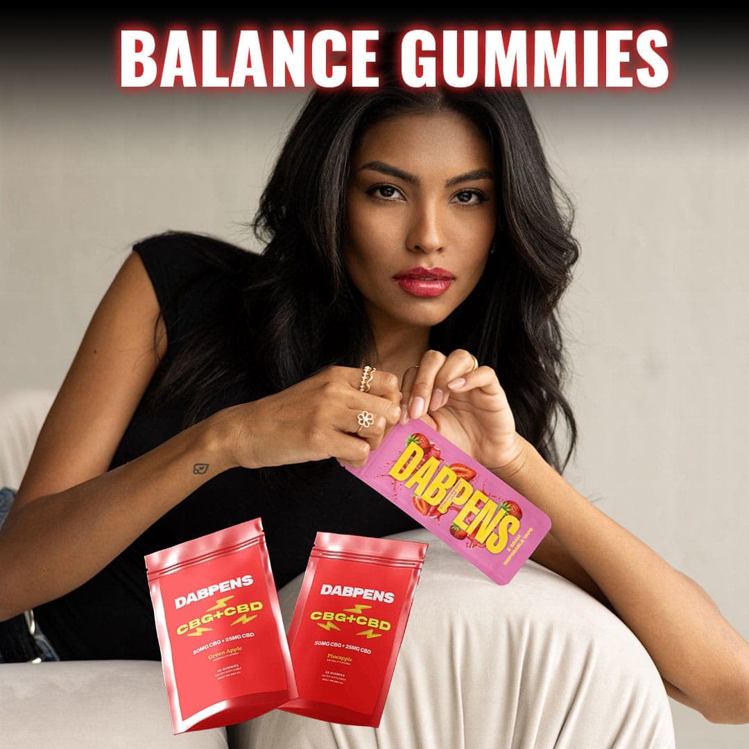 DABPENS Balance Gummies - 1500mg CBG + 750mg CBD 2